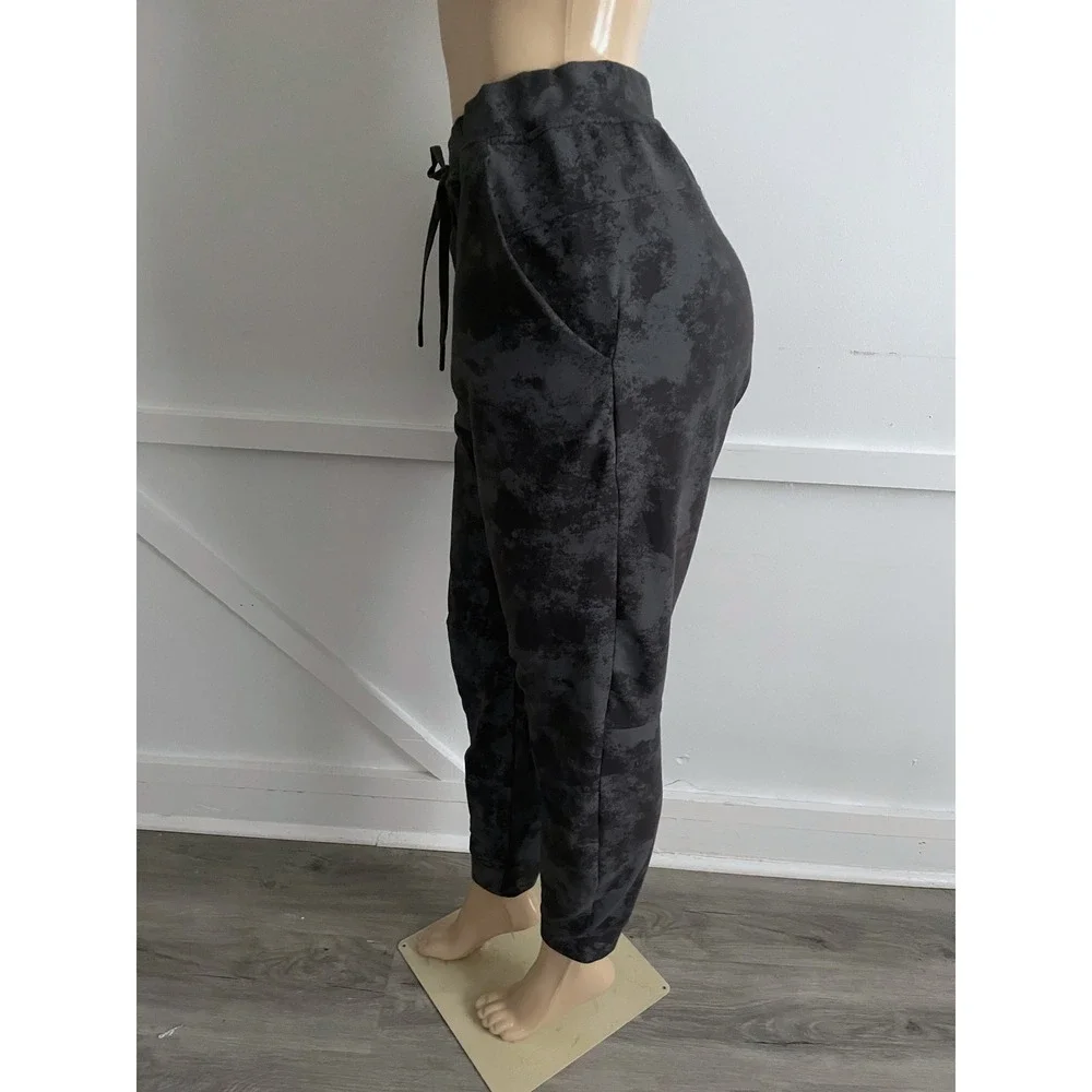 Lululemon Mens City Sweat Jogger Grey Black Camo Splatter Size M Medium